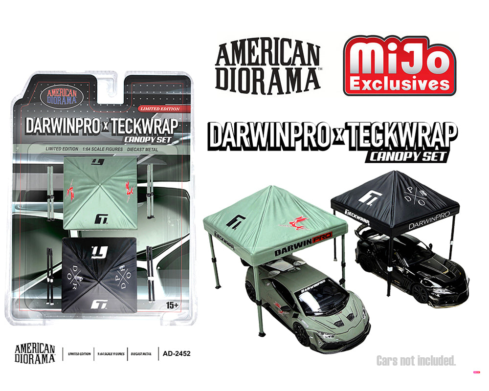 ミニカー American Diorama 1:24 Burger Stand Diora AD-77745 1:24 Scale Burger Stand Diorama