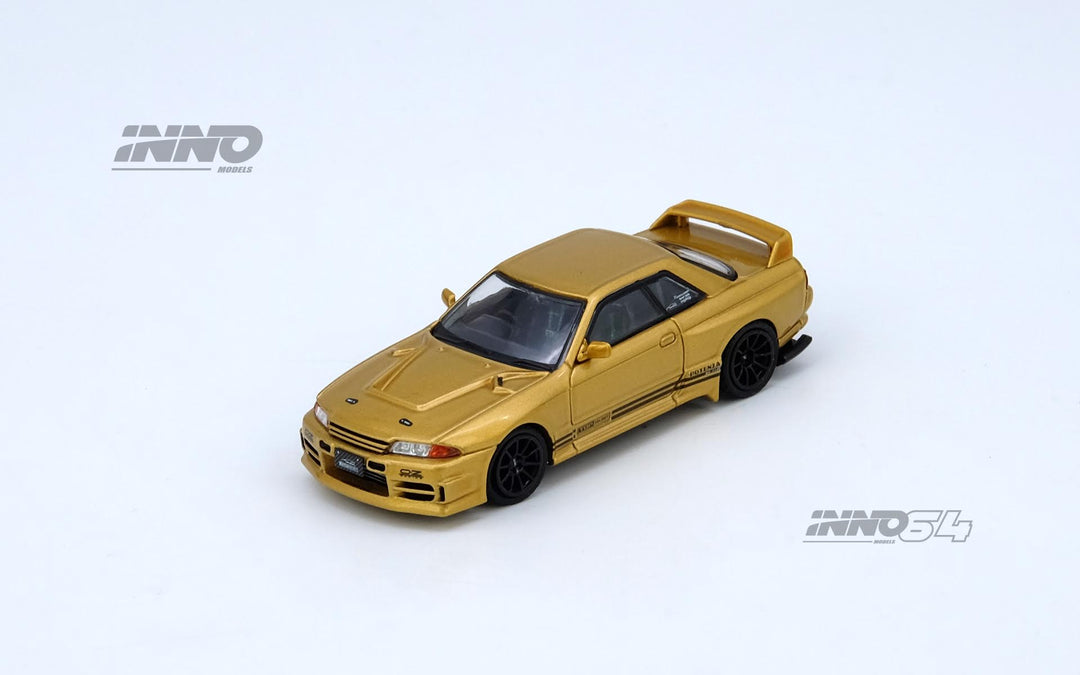 Jun Ii R32 Inno64 Inno64 1:64 NISSAN TOP SECRET BNR32 GT-R (650R) Gold IN64-R32TS-650R ...