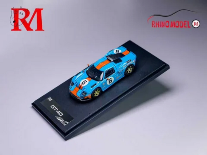 Rhino Model 1:64 Ford GT40 Gulf