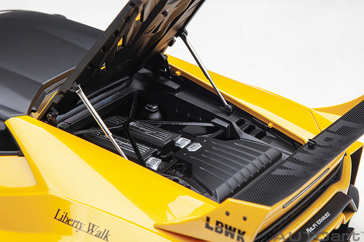 [Preorder] AUTOart 1:18 Liberty Walk LB Silhouette Works Huracan GT Metallic Yellow