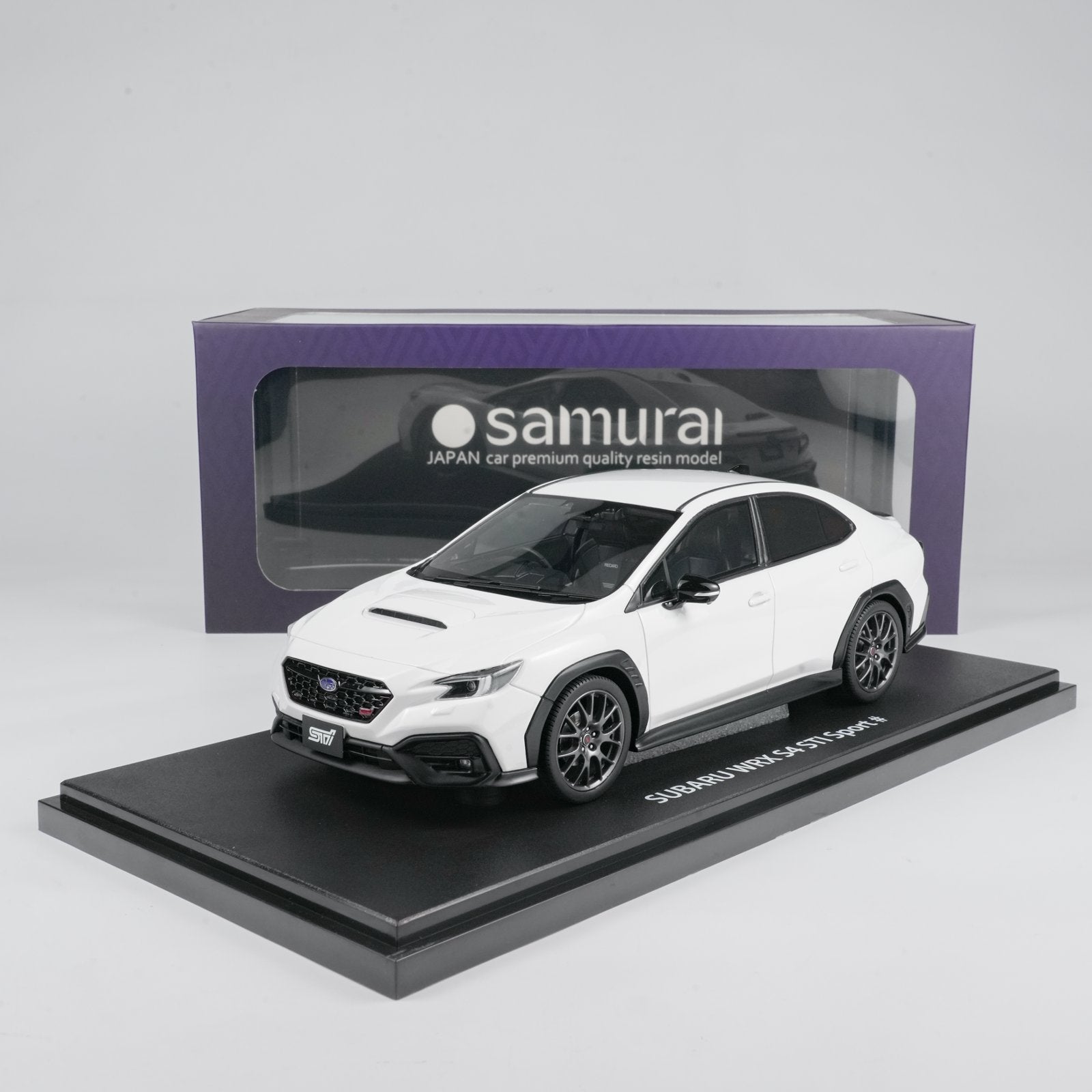 Kyosho 1:18 SUBARU WRX S4 STI SPORT # (White) KSR18063W – Horizon