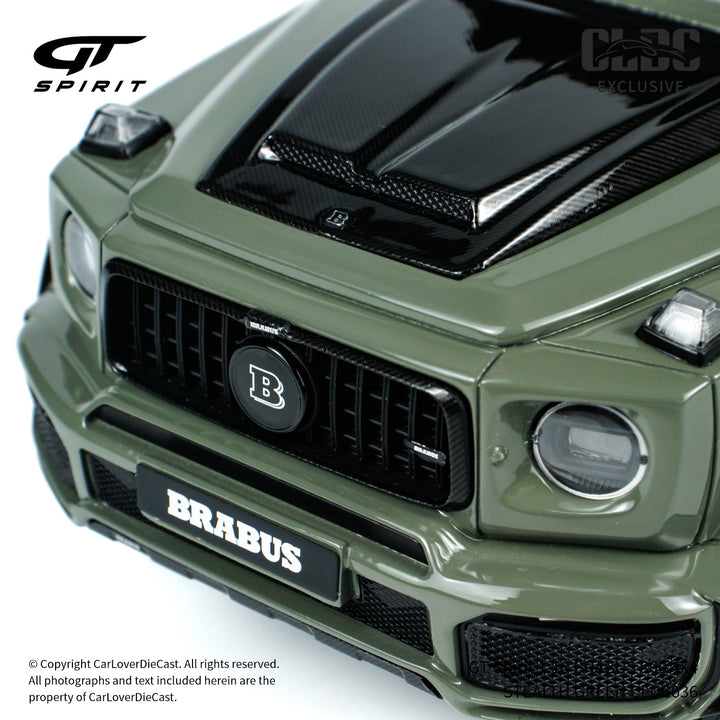 [Preorder] GT Spirit 1:18 BRABUS 800 4X4 STEALTH GREEN CLDC036