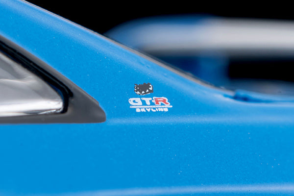 Tomytec TLVN 1:64 Nissan Skyline GT-R V-spec LM Limited (Champion Blue) 1996 LV-N308e