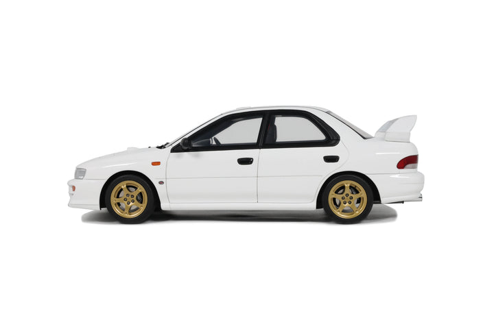 OttO 1:18 SUBARU IMPREZA WRX TYPE RA STI PURE WHITE 2000 OT490
