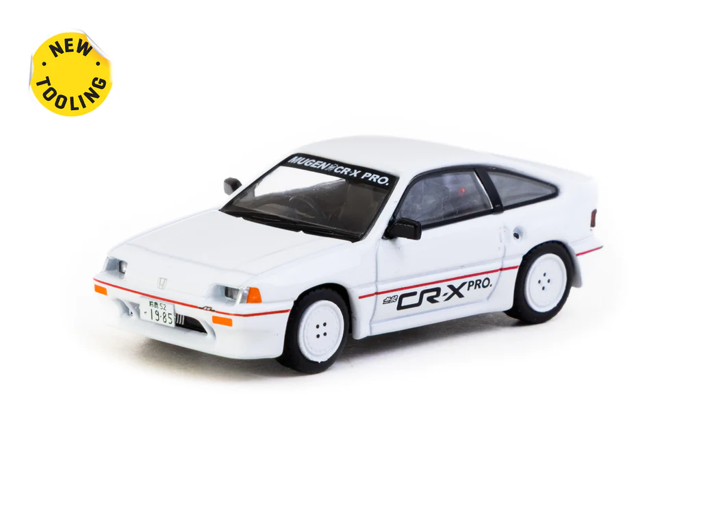 Tarmac Works 1:64 HONDA Ballade Sports MUGEN CR-X PRO White T64G-TL058-WH