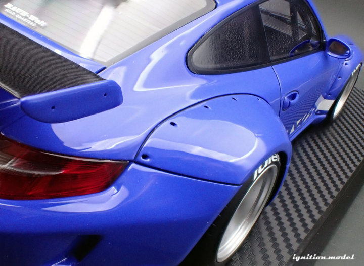 [Preorder] Ignition Model 1:18 Porsche RWB 997 Blue IG3256