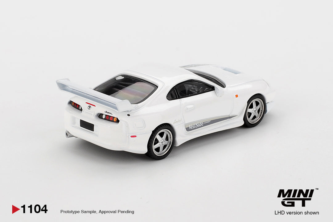 [Preorder] Mini GT 1:64 Toyota Supra VeilSide Combat V-I – White MGT01104-BL