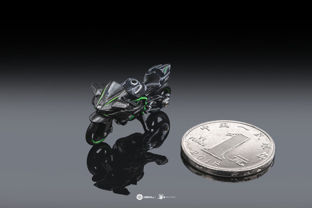 [Preorder] Great Trophy 1:64 Kawasaki H2R Motorcycle Black