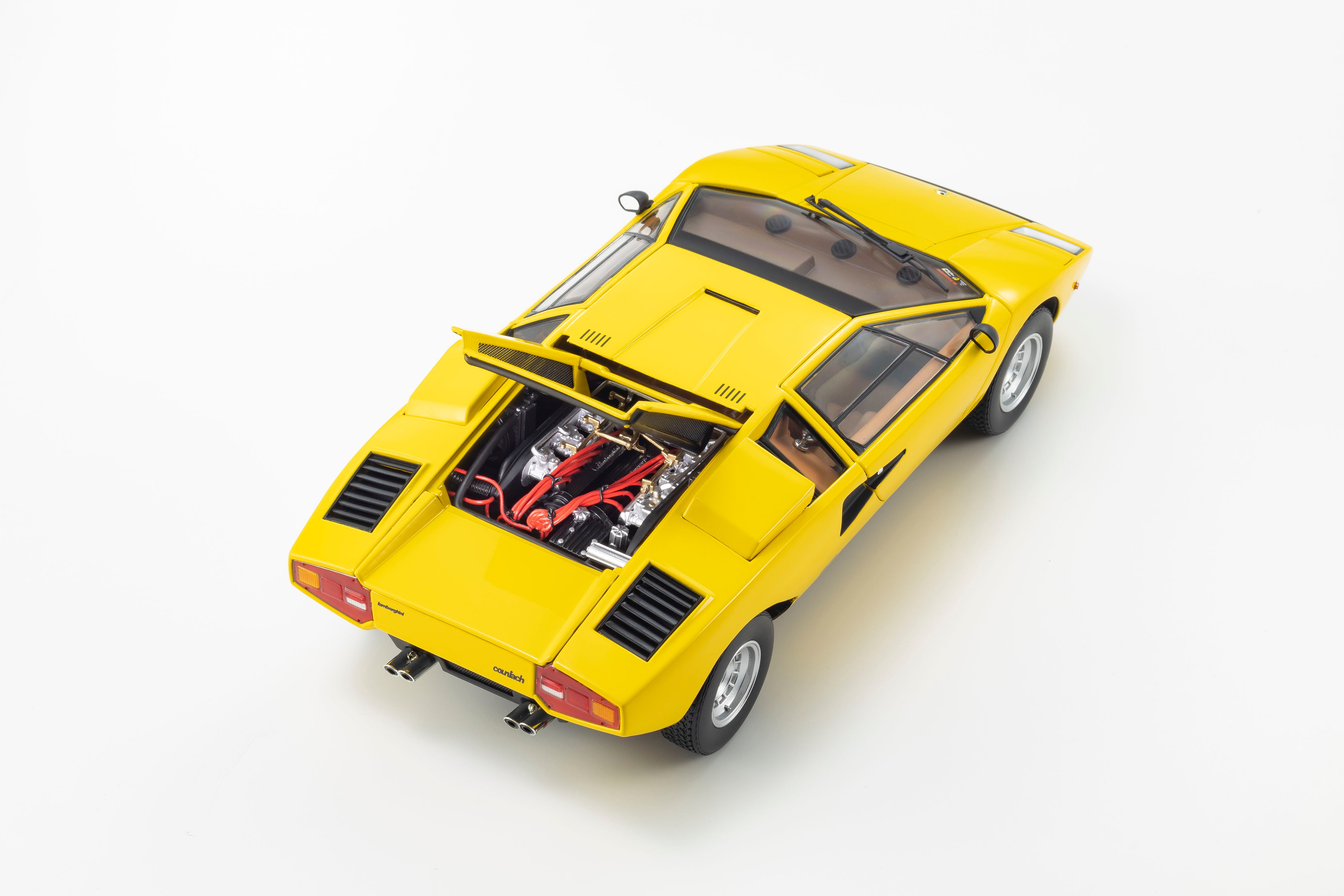 Preorder] Kyosho 1:18 Lamborghini Countach LP 400 - Yellow 08321YT