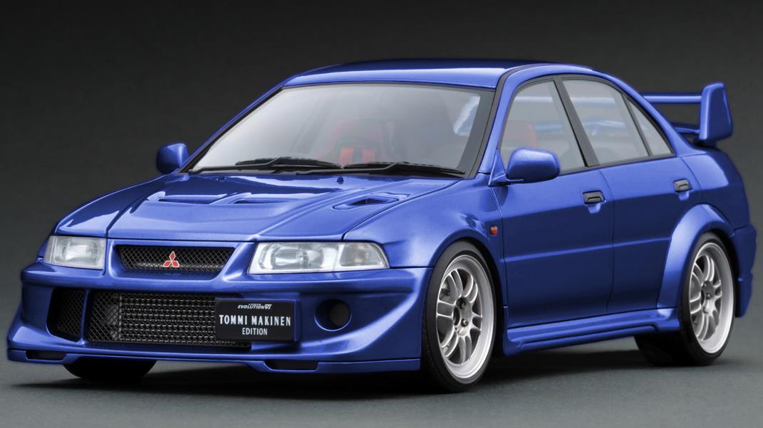 [Preorder] Ignition Model 1:18 Mitsubishi Lancer Evolution VI GSR T.M.E (CP9A) Blue IG3665