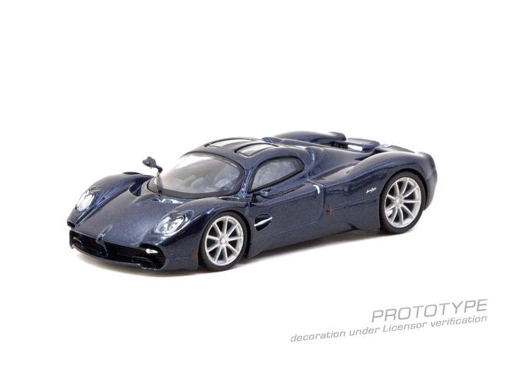 [Preorder] Tarmac Works 1:64 Pagani Utopia Blue Metallic T64G-TL055-BL