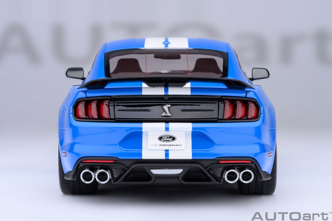 [Preorder] AUTOart 1:18 Ford Mustang Shelby GT500 (Grabber Blue) 73094
