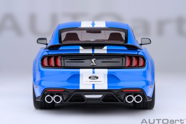 [Preorder] AUTOart 1:18 Ford Mustang Shelby GT500 (Grabber Blue) 73094