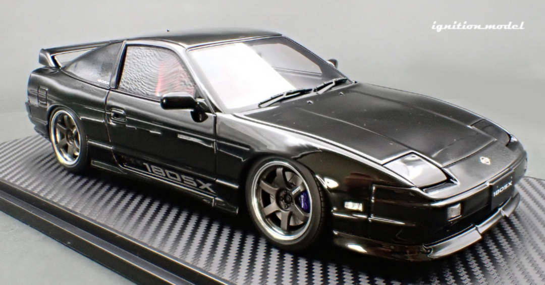 Ignition Model 1:18 Nissan 180SX TYPE X (RPS13) Black IG3767
