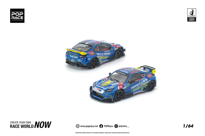 [Preorder] POPRACE 1:64 PANDEM GR 86 TENGKU DJAN LEY PR640336