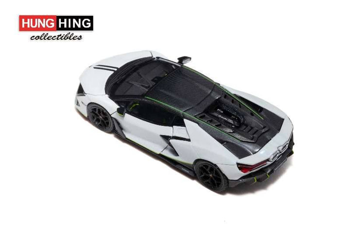 HungHing Toys 1:64 Lamborghini Revuelto White HS006-05