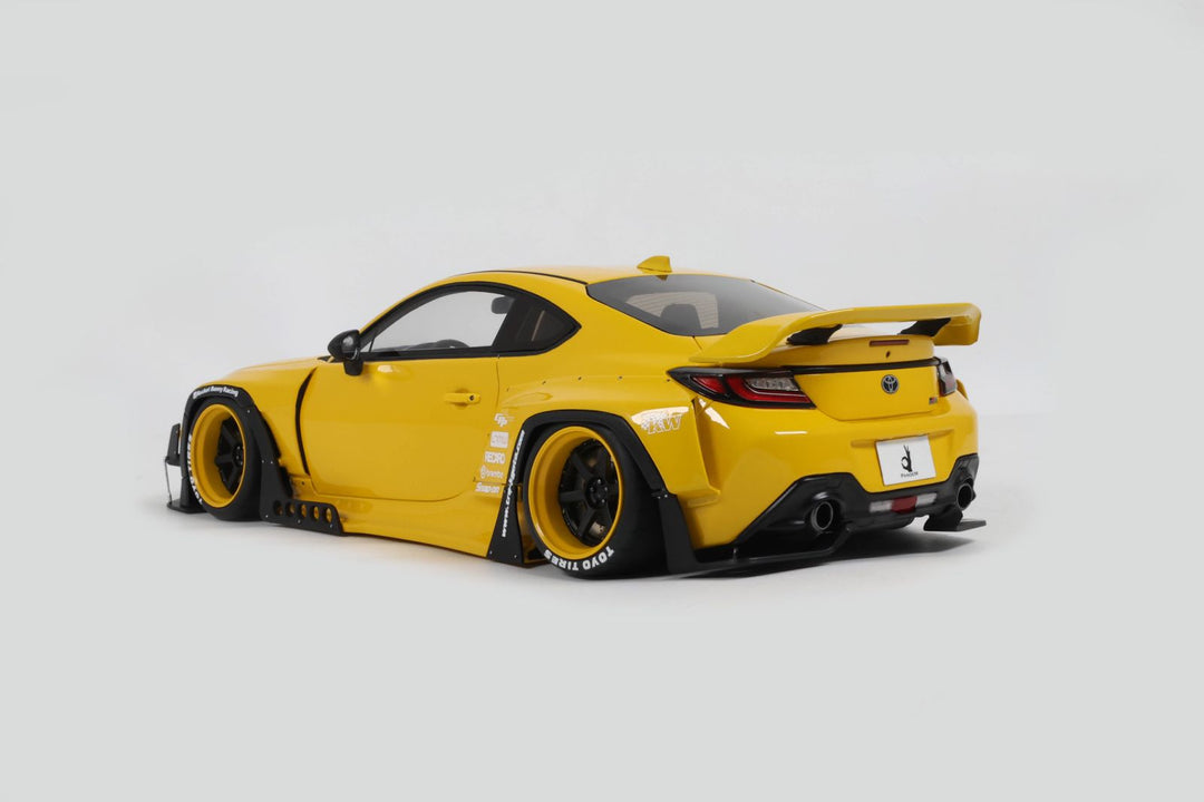 [Preorder] GT Spirit 1:18 Toyota GR86 Rocket Bunny Yellow CLDC043