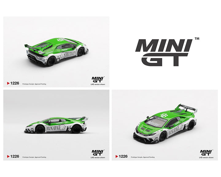 [Preorder] Mini GT 1:64 LB★WORKS Lamborghini Huracán GT STREET CUSTOMS MGT01226-BL