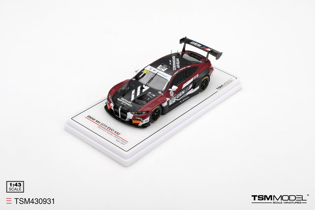 Preorder] TSM 1:43 BMW M4 GT3 EVO #32 Team WRT 2025 IGTC Suzuka