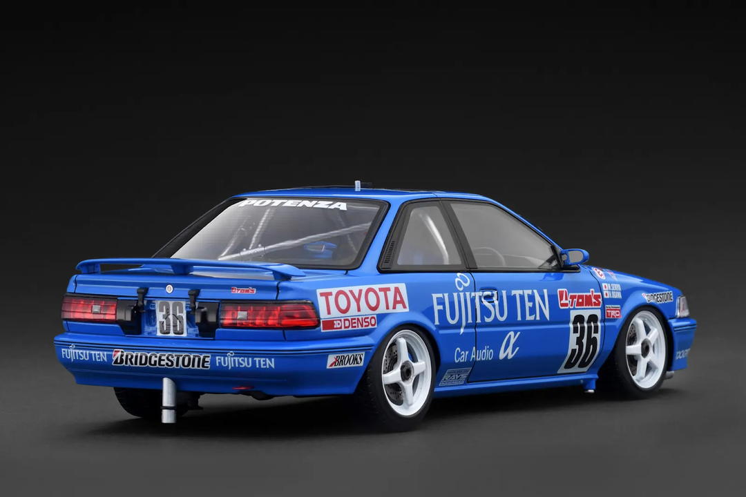 [Preorder] Ignition Model 1:18 FUJITSU TEN TOM'S COROLLA (#36) 1991 JTCWith Mr. Sekiya IG3862
