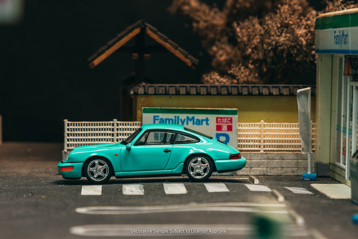 [Preorder] Tarmac Works 1:64 Porsche 911 Carrera RS (964) Mint Green T64S-017-MG