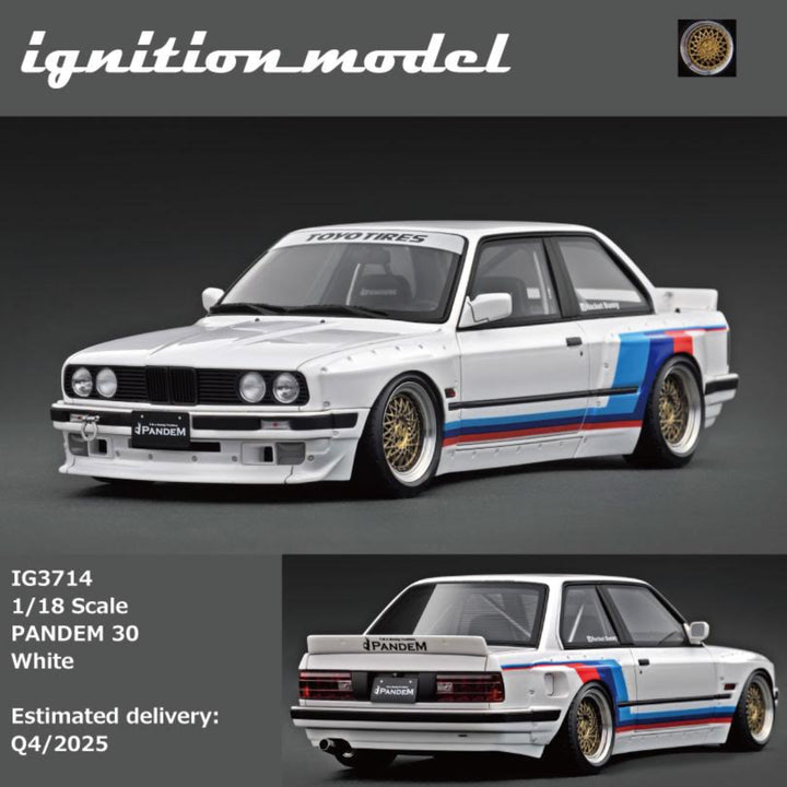 [Preorder] Ignition Model 1:18 PANDEM 30 White IG3714