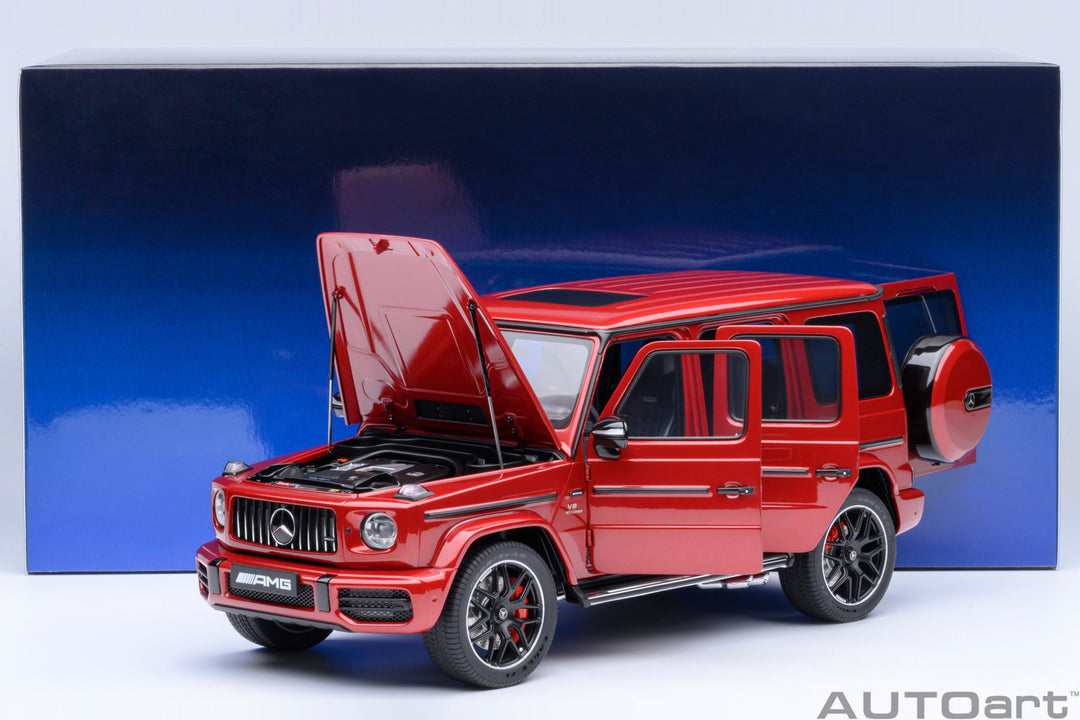 [Preorder] AUTOart 1:18 Mercedes-AMG G63 2019 (Designo Cardinal Red Metallic) 76353