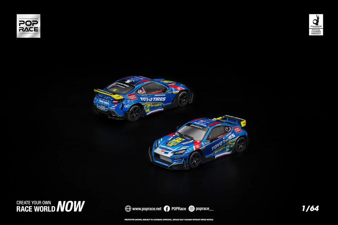 [Preorder] POPRACE 1:64 PANDEM GR 86 TENGKU DJAN LEY PR640336