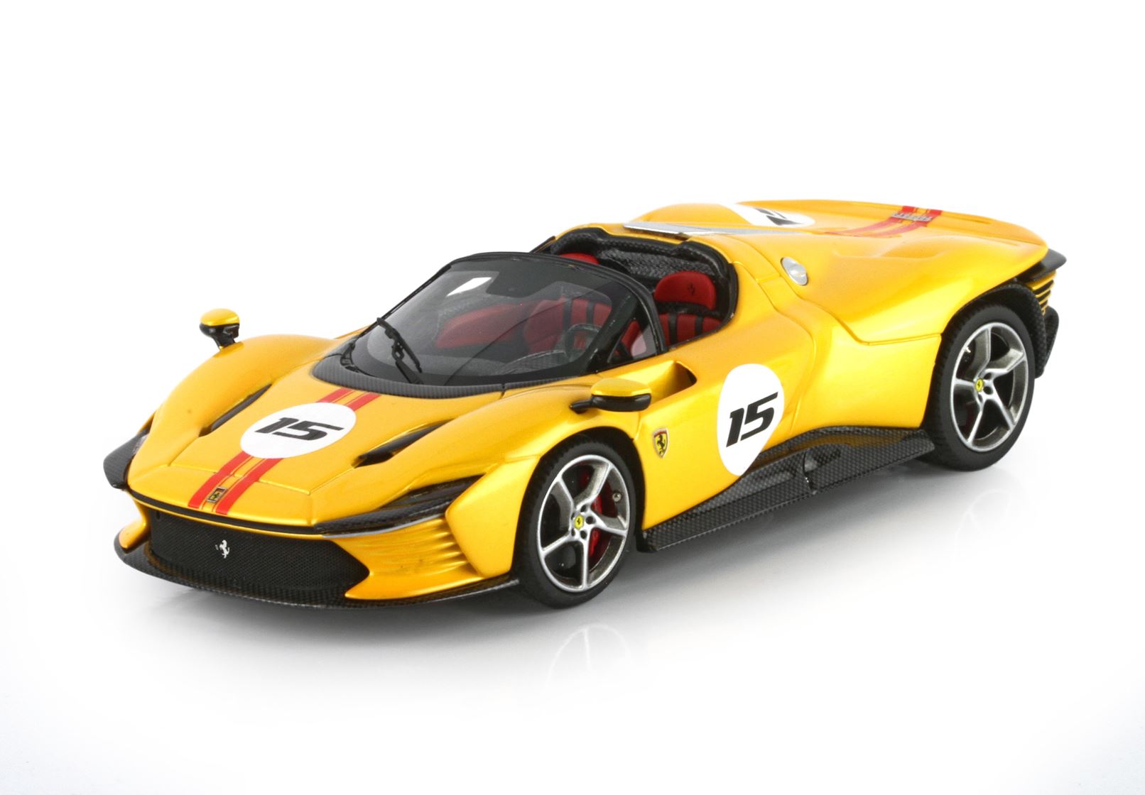 BBR Model 1:43 Ferrari Daytona SP3 serie Icona Giallo Tristrato