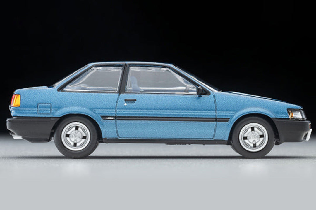 Tomytec TLVN 1:64 Toyota Corolla Levin 2-door GT (blue) 1983 LV-N284d
