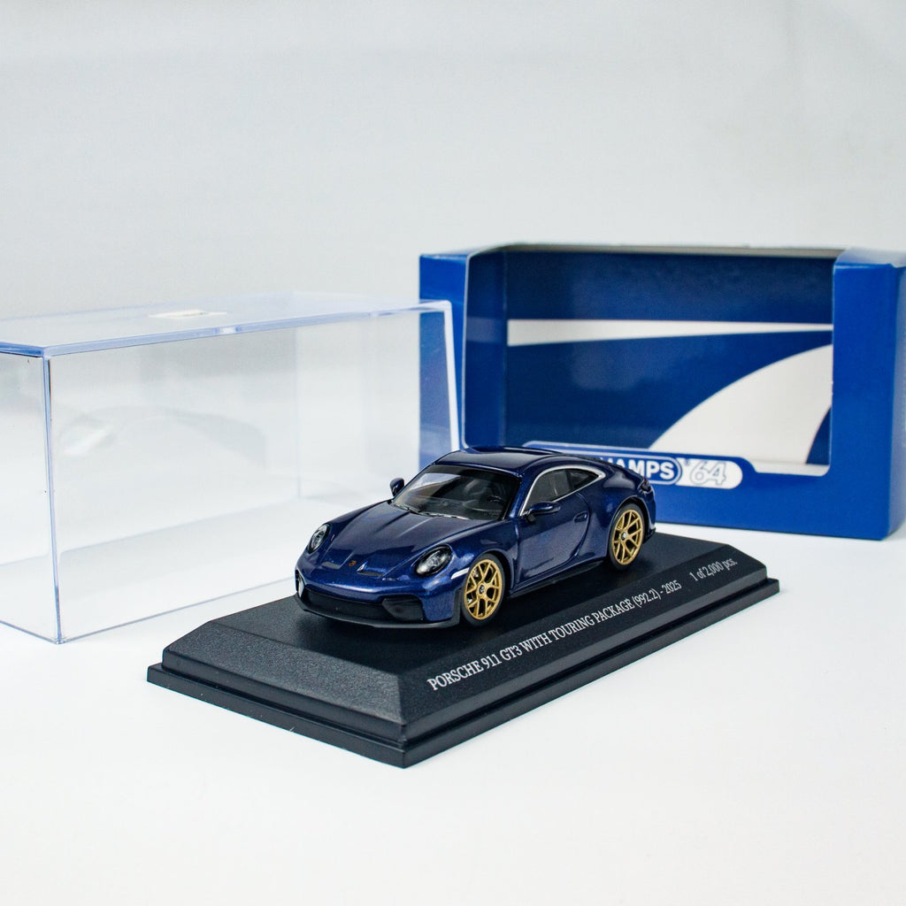 Minichamps 1:64 PORSCHE 911 (992.2) GT3 TOURING - 2025 - BLUE CLDC
