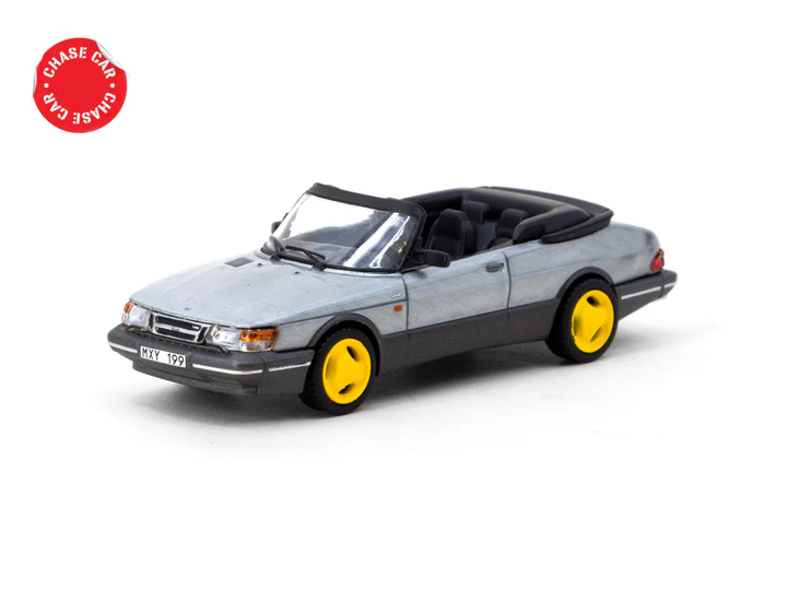 Tarmac Works 1:64 Saab 900 Turbo Convertible Yellow T64G-067-YE