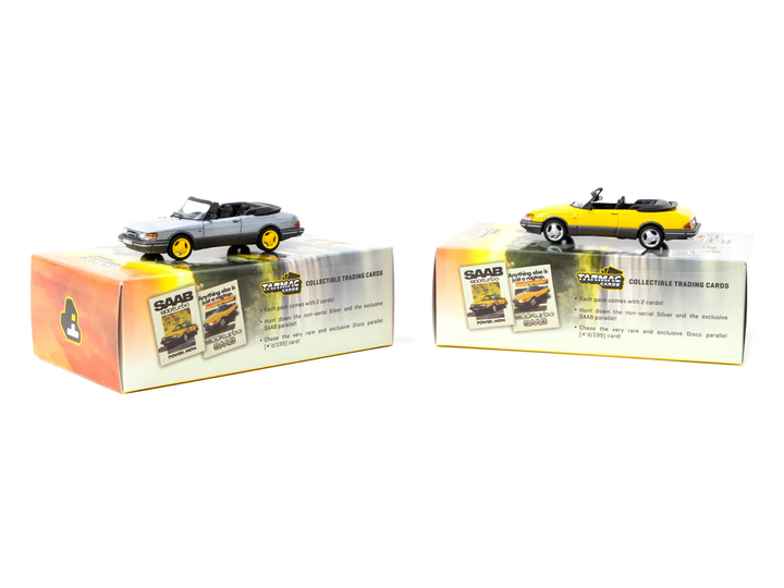 Tarmac Works 1:64 Saab 900 Turbo Convertible Yellow T64G-067-YE