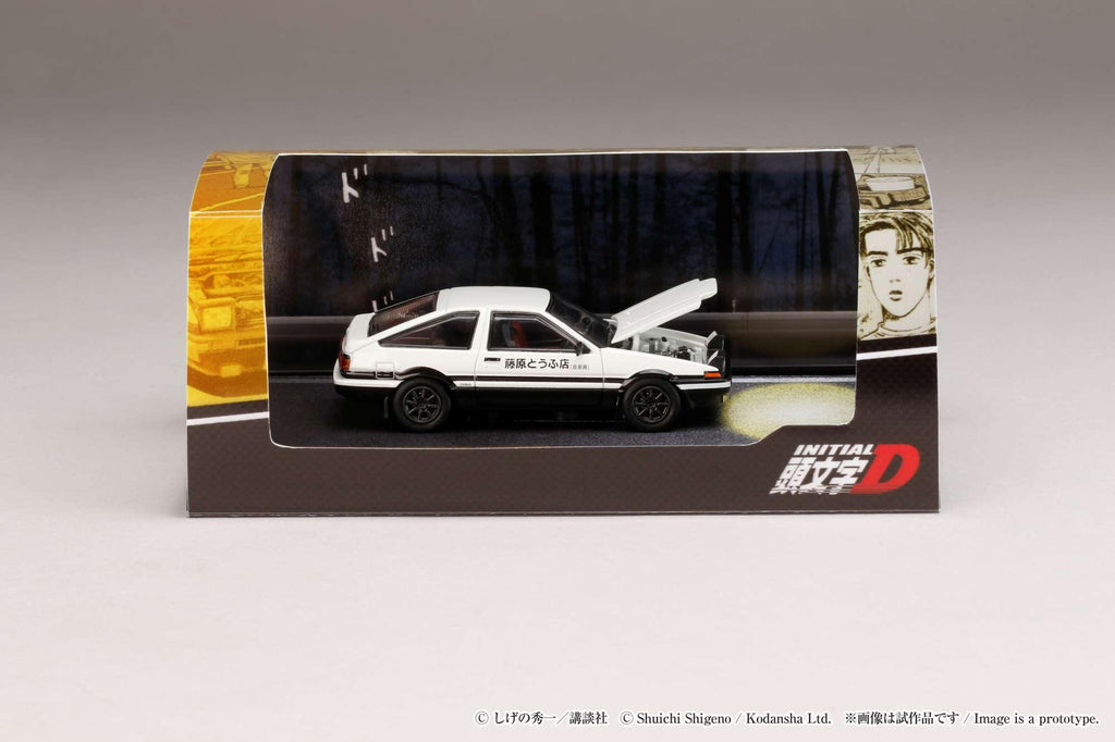 希少！INITIAL D AE86 ミニカー 1/64 Hobby Japan Initial D 1/64 Toyota SPRINTER TRUENO (AE86