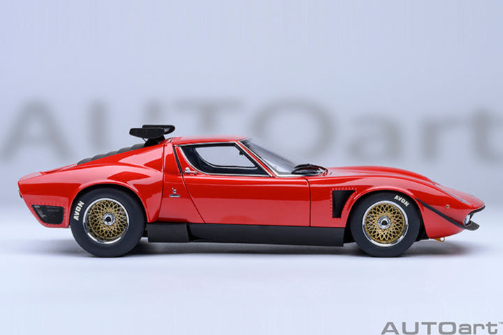 AUTOart 1:18 Lamborghini Miura SVR - JOTA - Red 79171