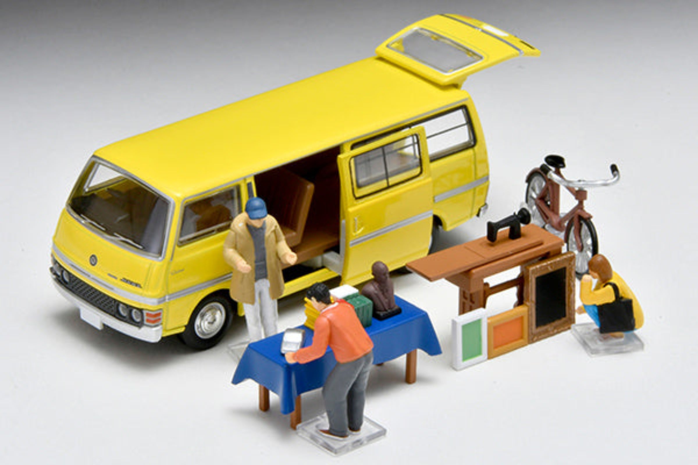 Tomytec TLVN 1:64 Diocolle 64 #CarSnap 25a Flea Market – Horizon