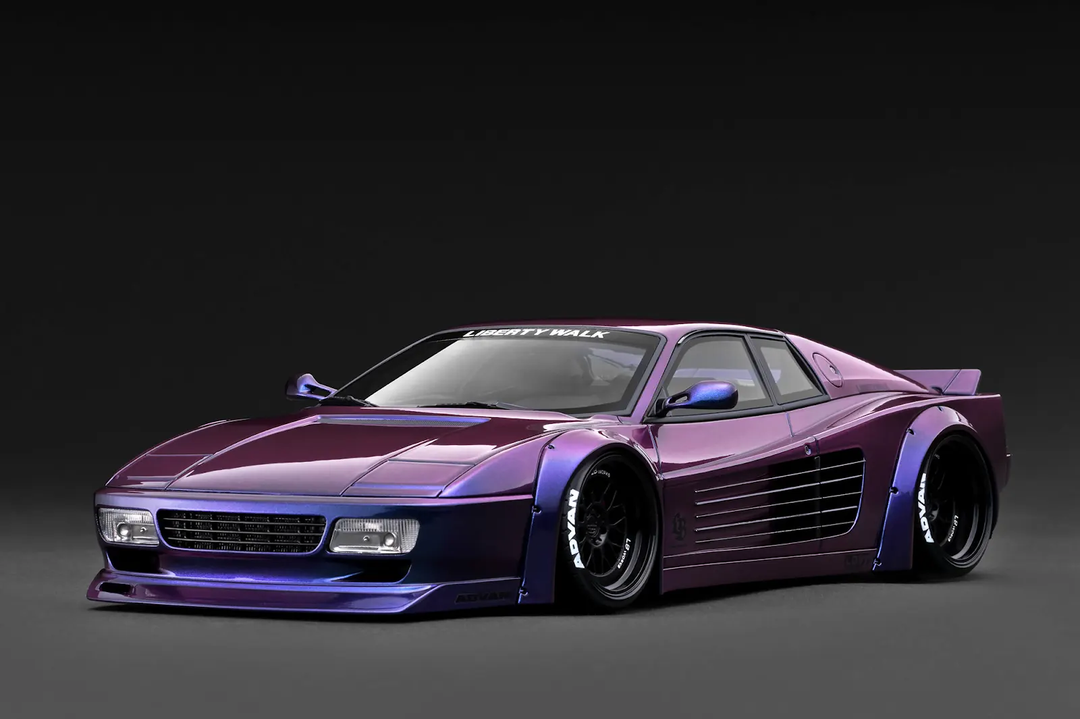 [Preorder] Ignition Model 1:18 LB-WORKS Ferrari 512 Purple Metallic IG3792