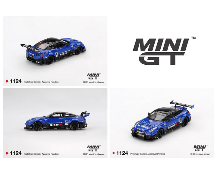 [Preorder] MINIGT 1:64 LB-Silhouette WORKS GT NISSAN 35GT-RR Ver.2 – Blue- Mijo Exclusives MGT01124-BL