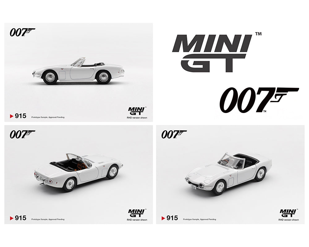 Preorder] MINI GT 1:64 Toyota 2000GT Roadster “You Only Live Twice