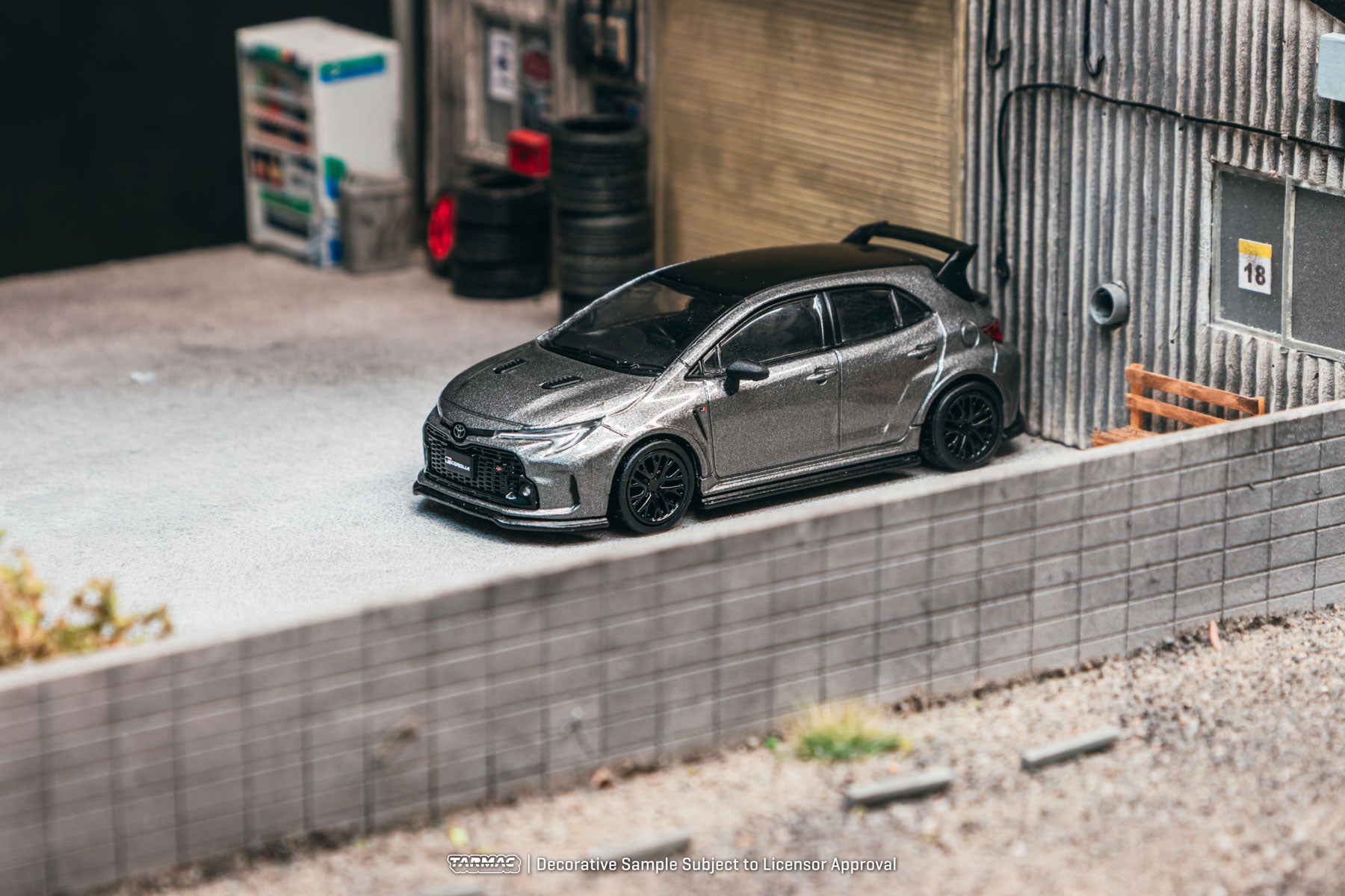 Preorder] Tarmac Works 1:64 Toyota GR Corolla Grey T64G-066-GY