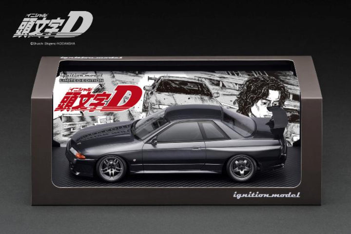 [Preorder] Ignition Model 1:18 INITIAL D Nissan Skyline GT-R (BNR32)  Gun Gray Metallic IG3545