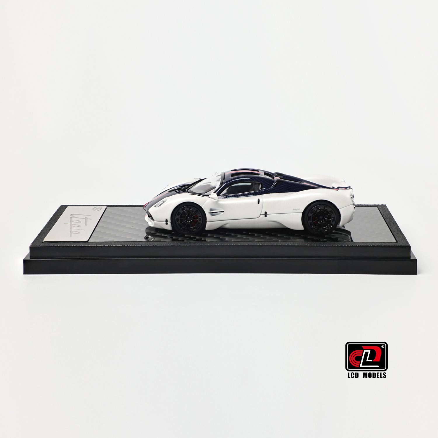 Preorder] LCD 1:64 Pagani Utopia White LCD64039-WB – Horizon Diecast
