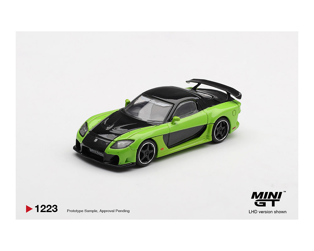 Preorder] Mini GT 1:64 Mazda RX-7 VeilSide Fortune7- Green