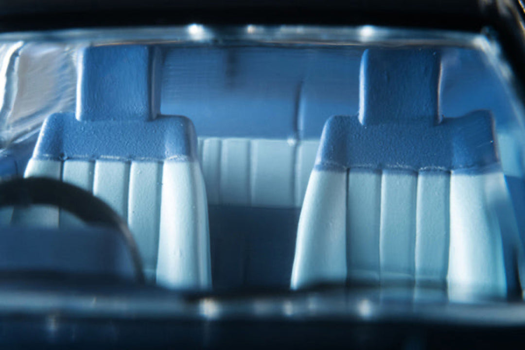 Tomytec TLVN 1:64 Toyota Corolla Levin 2-door GT (blue) 1983 LV-N284d