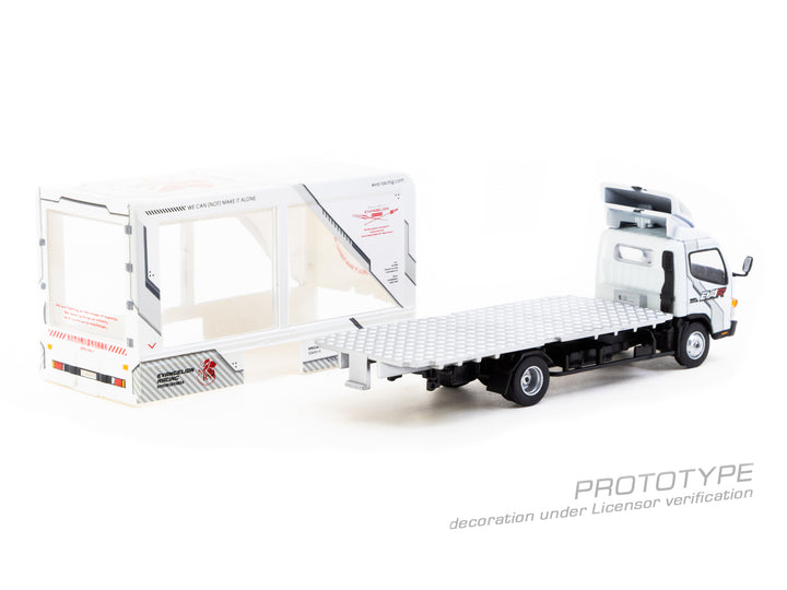 [Preorder] Tarmac Works 1:64 Mitsubishi Fuso Canter EVA Racing T64T-TL002-EVA
