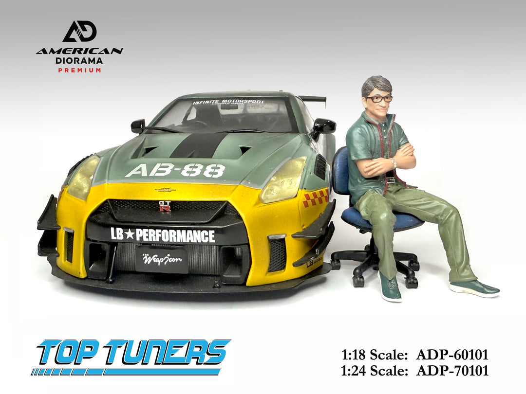[Preorder] American Diorama 1:18 3D Series Top Tuner (2 Versions)