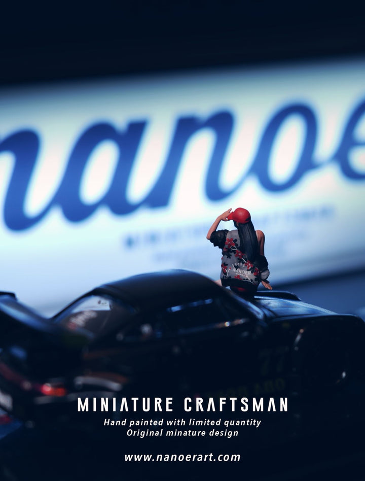 [Preorder] Nanoer 1:64 Bubble Gum girl with 3 crates. (Separate parts)