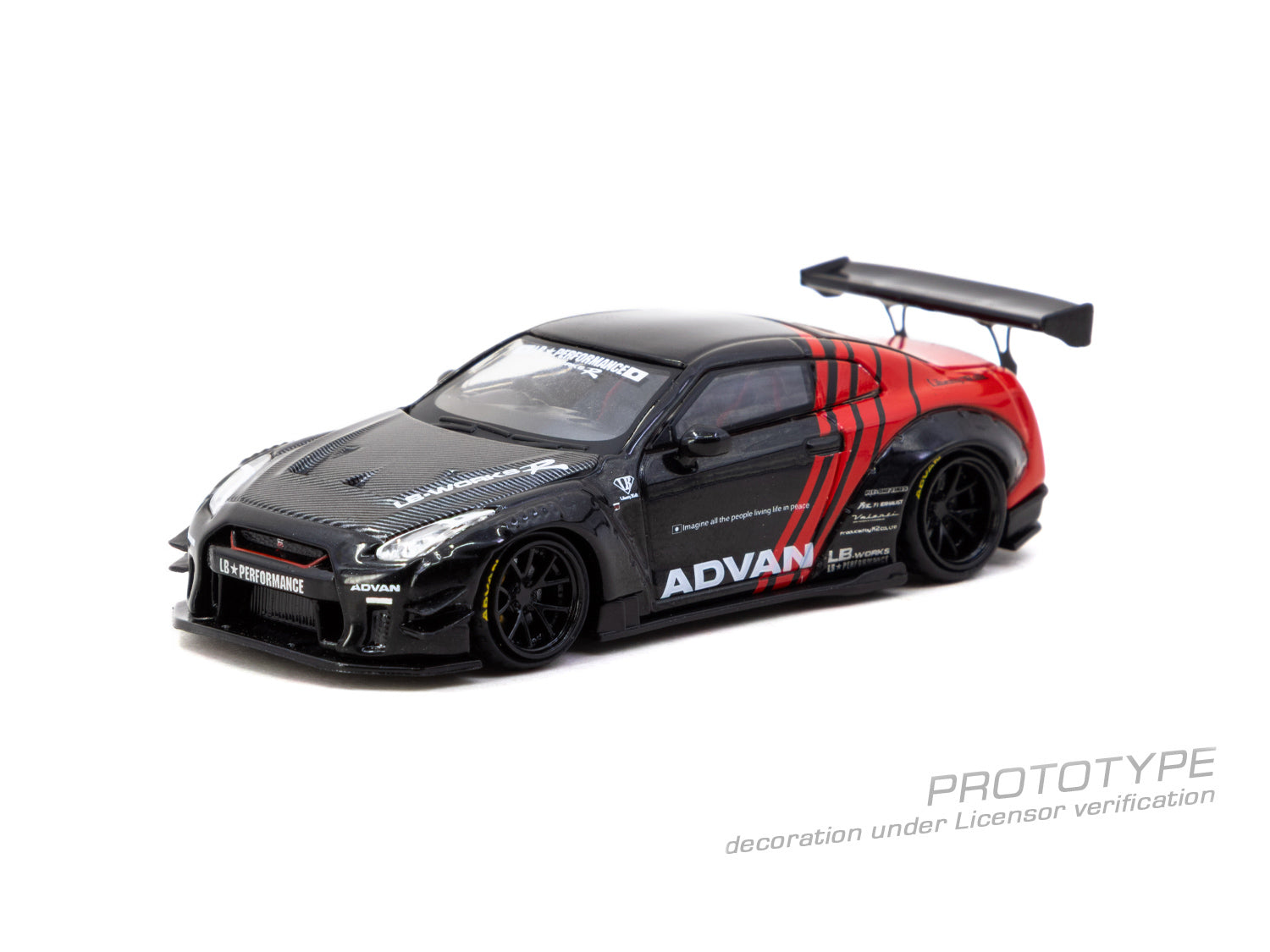 Preorder] Tarmac Works 1:64 LB Works Nissan GT-R Type 2 Advan T64