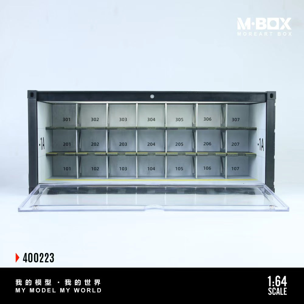 [Preorder] MBOX 1:64 Container-Based Multi-Level Parking Garage Scene MB400223