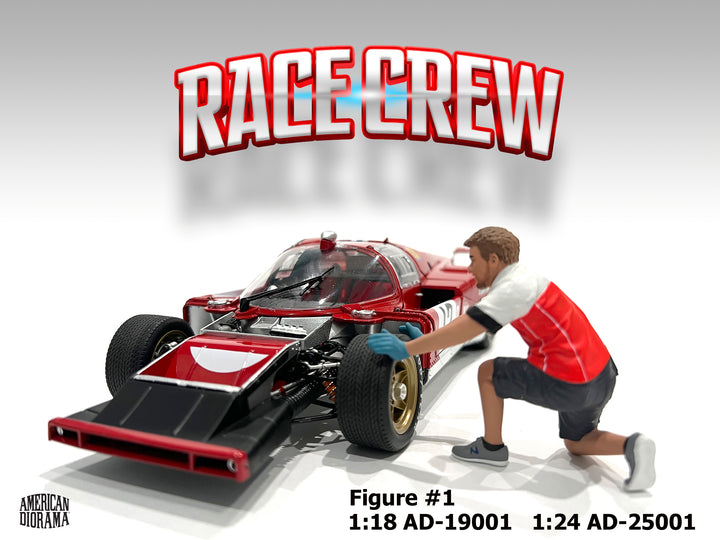 [Preorder] American Diorama 1:18 Race Crew (6 Versions)